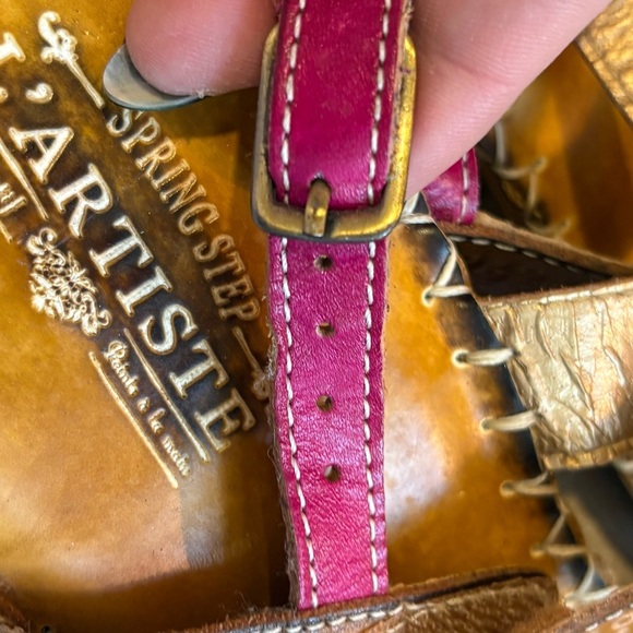 L'Artiste Brown Sandals for Women size 11 - Picture 10 of 13